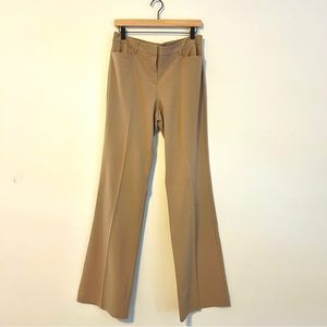 New York & Co. bootcut trousers. Tan. Size 10 Tall.